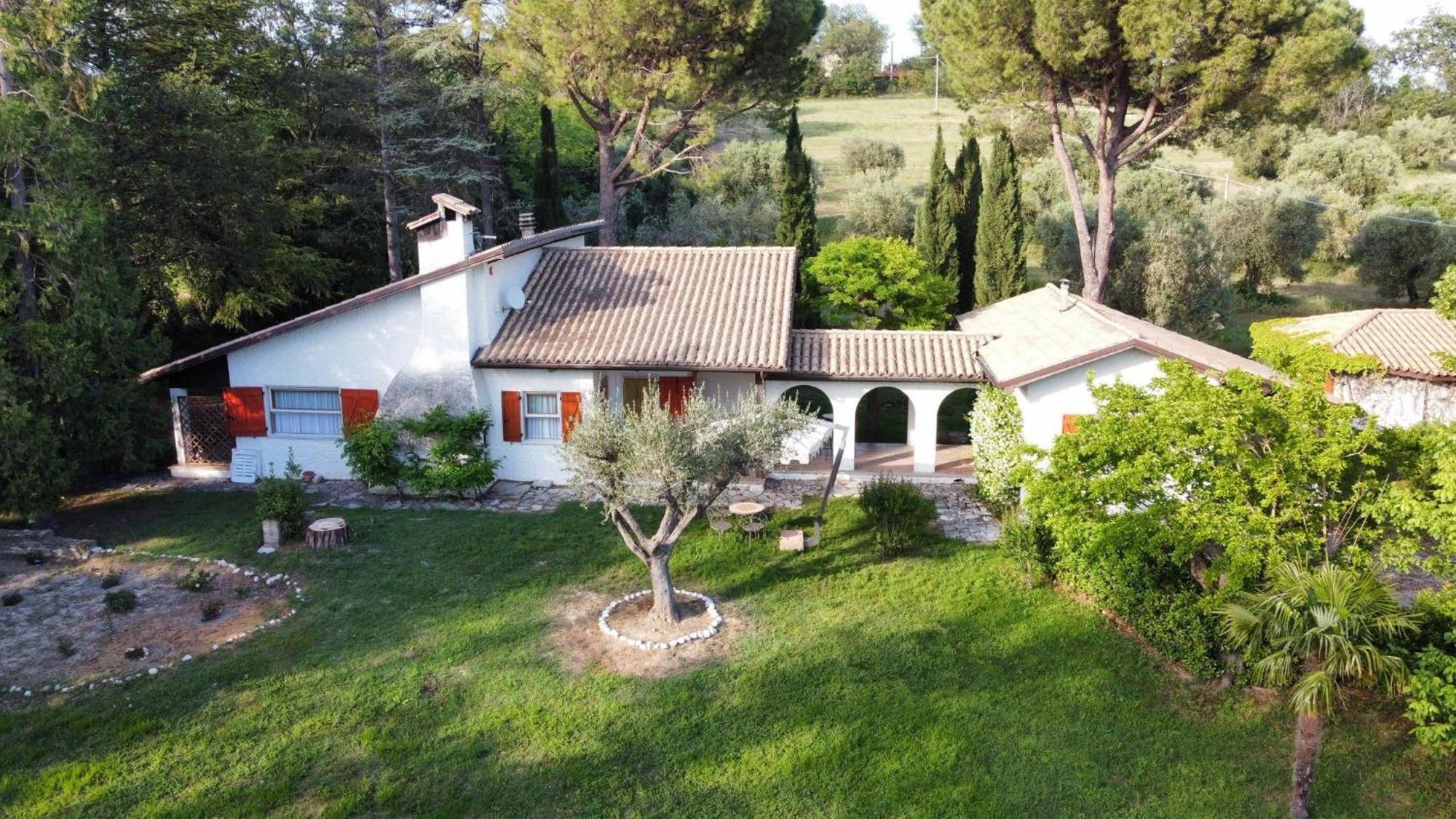 La Villa Del Nonno Montefelcino ภายนอก รูปภาพ